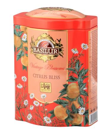 Basilur Tea black citrus pleasure 100 grams of the bank - Buy Online on GoSupps.com