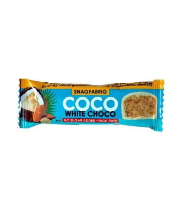 Snaq Fabriq Bank glazed coconut assorted 40 g 30 pcs - Buy Online on GoSupps.com
