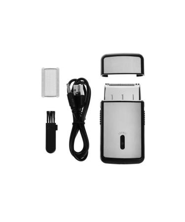 Electric blower with a trimmer for accurate shaving