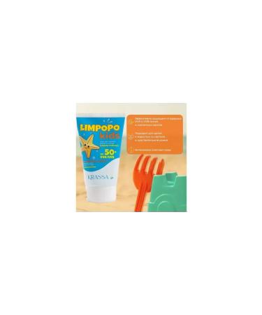 KRASSA Limpopo Kids SPF-50 Cream 150ml Children's sunscreen - Buy Online on GoSupps.com