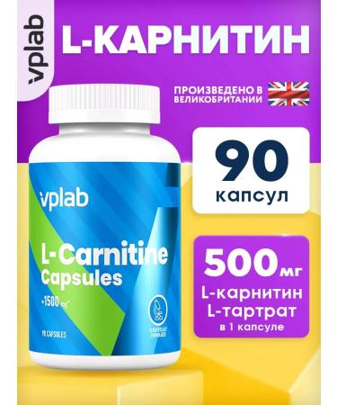 VPLab L carnitine capsule 1500 mg l-Sarnitine 90 Caps