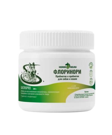 HorseBio Floorinorm top dressing Gastropro probiotic and prebiotic 300 g - Buy Online on GoSupps.com