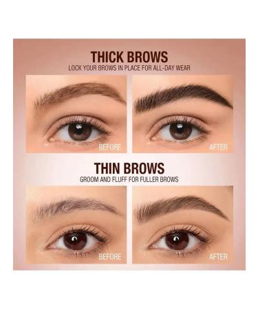 OTWOO Voskov gel and eyebrow fixer 2B1 01 (gray-brown)+sponge - Buy Online on GoSupps.com