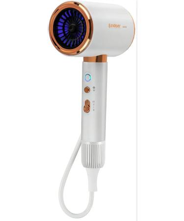 Endever Hairdryer Aurora-513 white golden