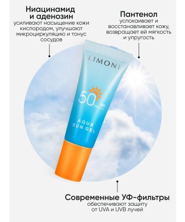 Limoni Set of sunscreen and cream gel 25 ml - Buy Online on GoSupps.com