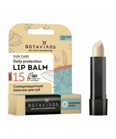 BOTAVIKOS Lip balm Sun Care SPF 15 4 g - Buy Online on GoSupps.com