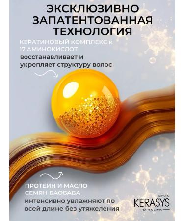 KeraSys Moisturizing shampoo for weakened hair 500 ml - Buy Online on GoSupps.com