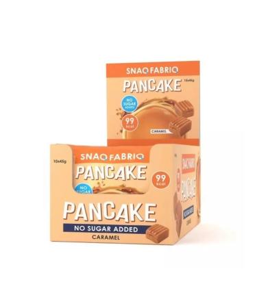 Snaq Fabriq Pankek soft caramel 45 g 10 pcs - Buy Online on GoSupps.com