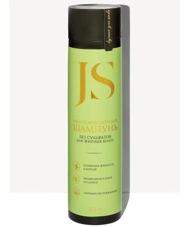 Jurassic Spa Shampoo for oily hair amino acid without sulfates 270 ml - Buy Online on GoSupps.com