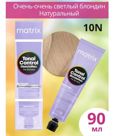 MATRIX TOTAL CONTROL GELE TONNER for hair tinting 10N 90ML