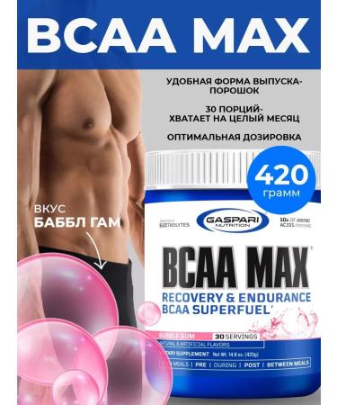 Gaspari Nutrition BCAA MAX Babble Game