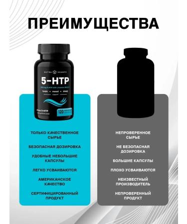 NutraChamps 5-HTP 120 capsules - Buy Online on GoSupps.com