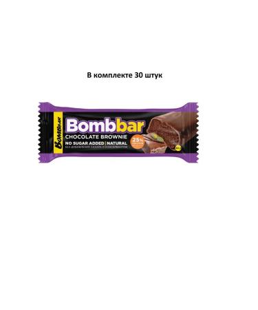 BombBar Bank Protein chocolate brownie 40 g 30 pcs