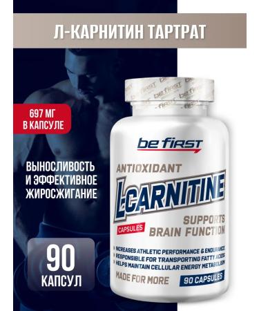 Be First L carnitin tartrate fat burner for weight loss 90 capsules