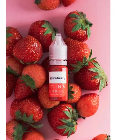 Hanafy Pigment for tattooing lips Hanafi No. 5. Strawberry 5 ml - Buy Online on GoSupps.com