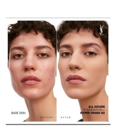 Yves Saint Laurent Compact matting powder All Hours Hyper Finish No. 02 24h - Buy Online on GoSupps.com