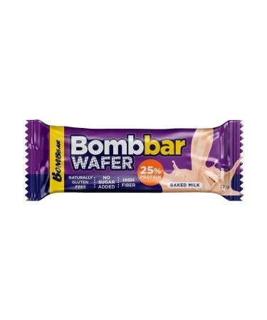 Bombar protein waffle bar with milk-naught