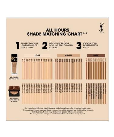 Yves Saint Laurent Bronze powder All Hours Hyper Bronzer No. 01 Light Sepia - Buy Online on GoSupps.com