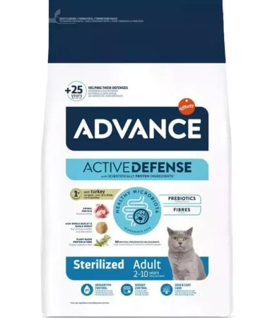 Advance for sterilized cats with a turkey 1.5 kg - Buy Online on GoSupps.com