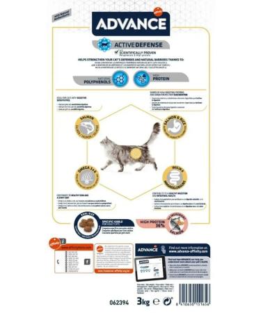 Advance With sensitive digestion salmon and rice 3 kg - Buy Online on GoSupps.com