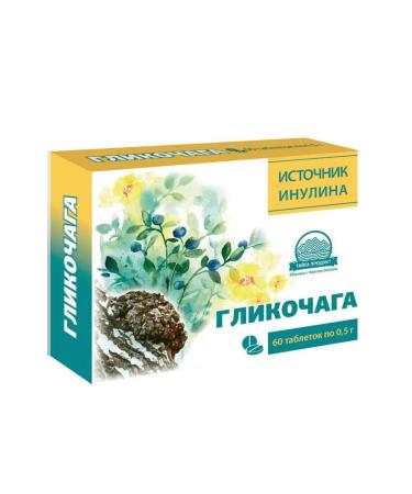 Taiga Product Glycochaga phytotlets to normalize blood sugar