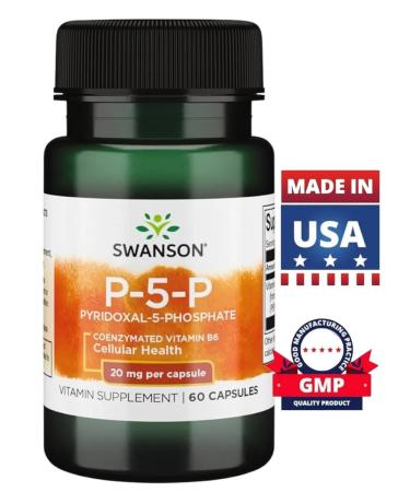 Natrol P-5-P (pyridoxal-5-phosphate) Coenzymated Vitaminb-6