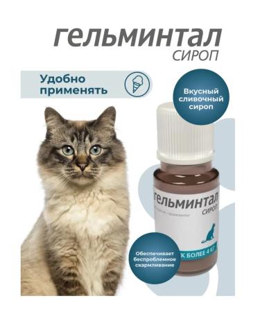 Neoterica Helmantal syrup for cats more than 4 kg - Buy Online on GoSupps.com