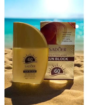 FABEAUTY Sunscreen for the face and body with collagen SPF 60+ - Buy Online on GoSupps.com