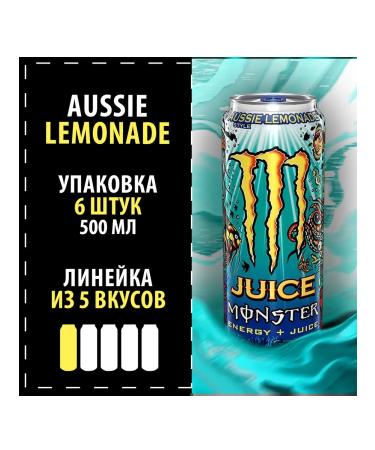 Monster Energy Energy "Aussie Lemonade" 6x500
