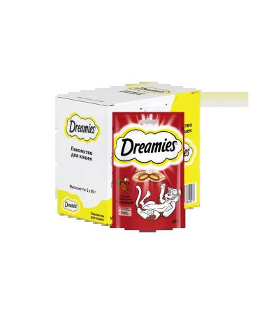 DREAMIES Drimis treat for cats turkey 6pcs 60g - Buy Online on GoSupps.com