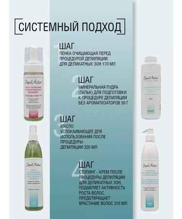 DepilActive professional Moisturizing stopping - cream after depilation - Buy Online on GoSupps.com