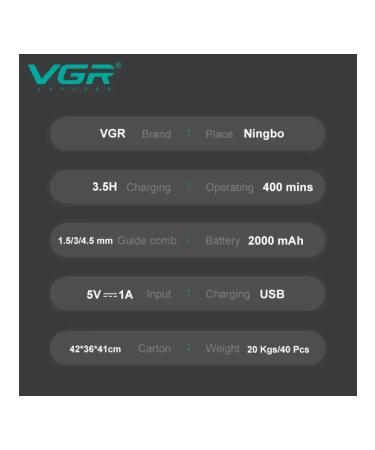 All for Family V987 hair cutter - trimmer - Buy Online on GoSupps.com