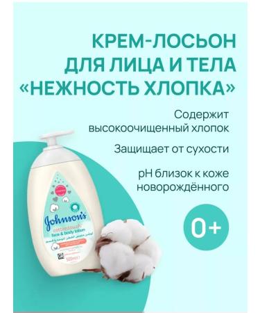 Johnson's Milk-glue for children hypoallergenic Cottontouch 500ml - Buy Online on GoSupps.com