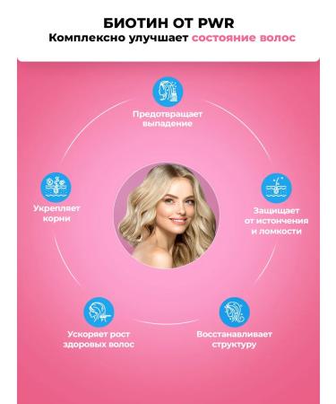 PWR Ultimate Power BIOTIN 10 000 hair vitamins - Buy Online on GoSupps.com