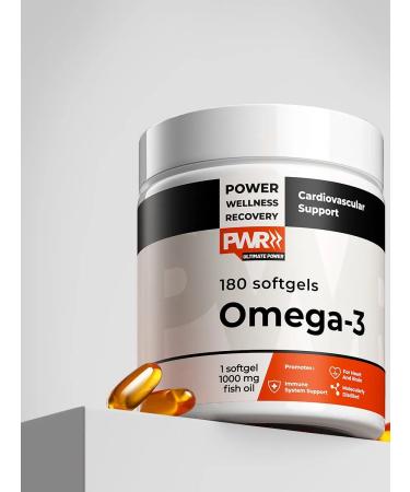 PWR Ultimate Power Omega 3 capsules 1000mg