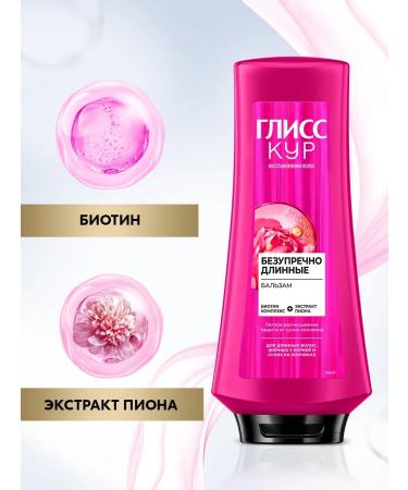 Gliss Kur Cosmetic set female shampoo + balm 400 360 ml - Buy Online on GoSupps.com