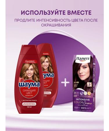 Palette Persistent cream-painting 4-89 (RFE3) eggplant 110ml x 2pcs - Buy Online on GoSupps.com