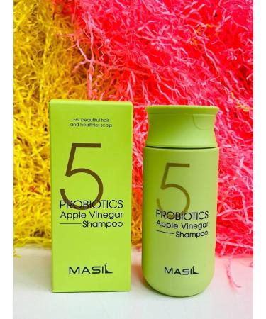 Masil 3 Salon Hair Shampoo from dandruff with apple vinegar 150 ml - Buy Online on GoSupps.com