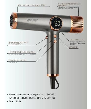 Laelite Professional Fenger Stayler Hollywood curls 5 in 1 - Buy Online on GoSupps.com