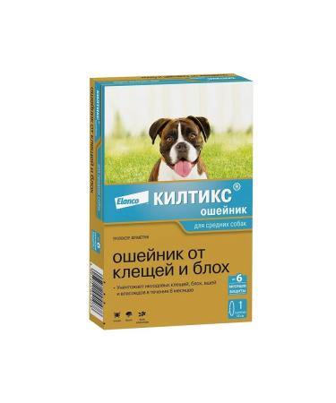 Elanco Kiltiks collar from ticks and fleas for medium breeds 48 cm