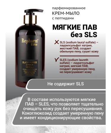 Repharm Black Pepper hand and body cream+cream soap 500 ml - Buy Online on GoSupps.com