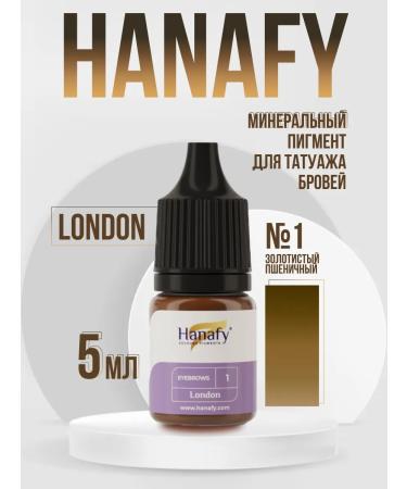 Hanafy Mineral pigment for eyebrows # 1 London