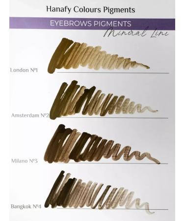 Hanafy Mineral pigment for eyebrows # 2 Amsterdam - Buy Online on GoSupps.com