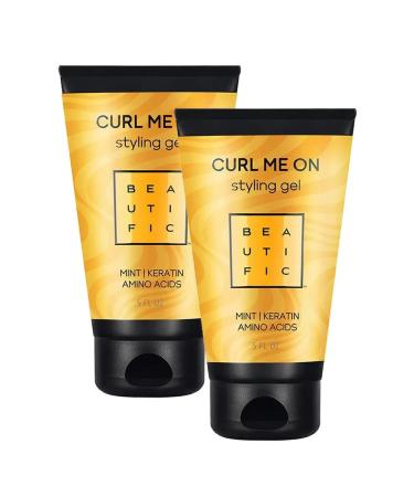 BEAUTIFIC Curl me on hair gel for laying curly and wavy in