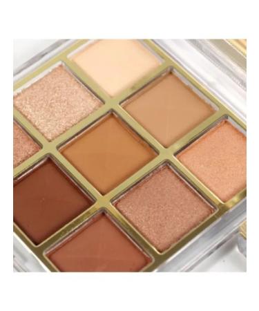 MISS ROSE Palette shadow for eyelids 9 colors tone 01 - Buy Online on GoSupps.com