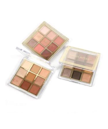 MISS ROSE Palette shadow for eyelids 9 colors tone 02 - Buy Online on GoSupps.com