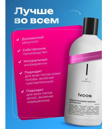 lvcos Hair mask restoring with keratin - Buy Online on GoSupps.com