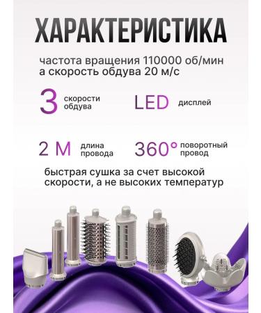 Hair dryer Professional Fenger Styler 8 in 1 for hair and styling - Buy Online on GoSupps.com