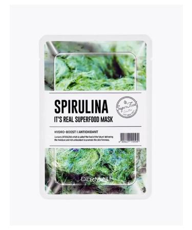 Dermal Superfood face mask with a spirulina 25g - Buy Online on GoSupps.com