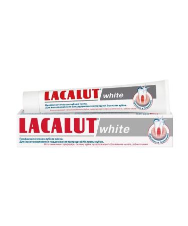 LACALUT White 75ml Toothpaste 3 pcs - Buy Online on GoSupps.com